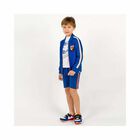 Boys White Cotton T-shirt, 1, hi-res