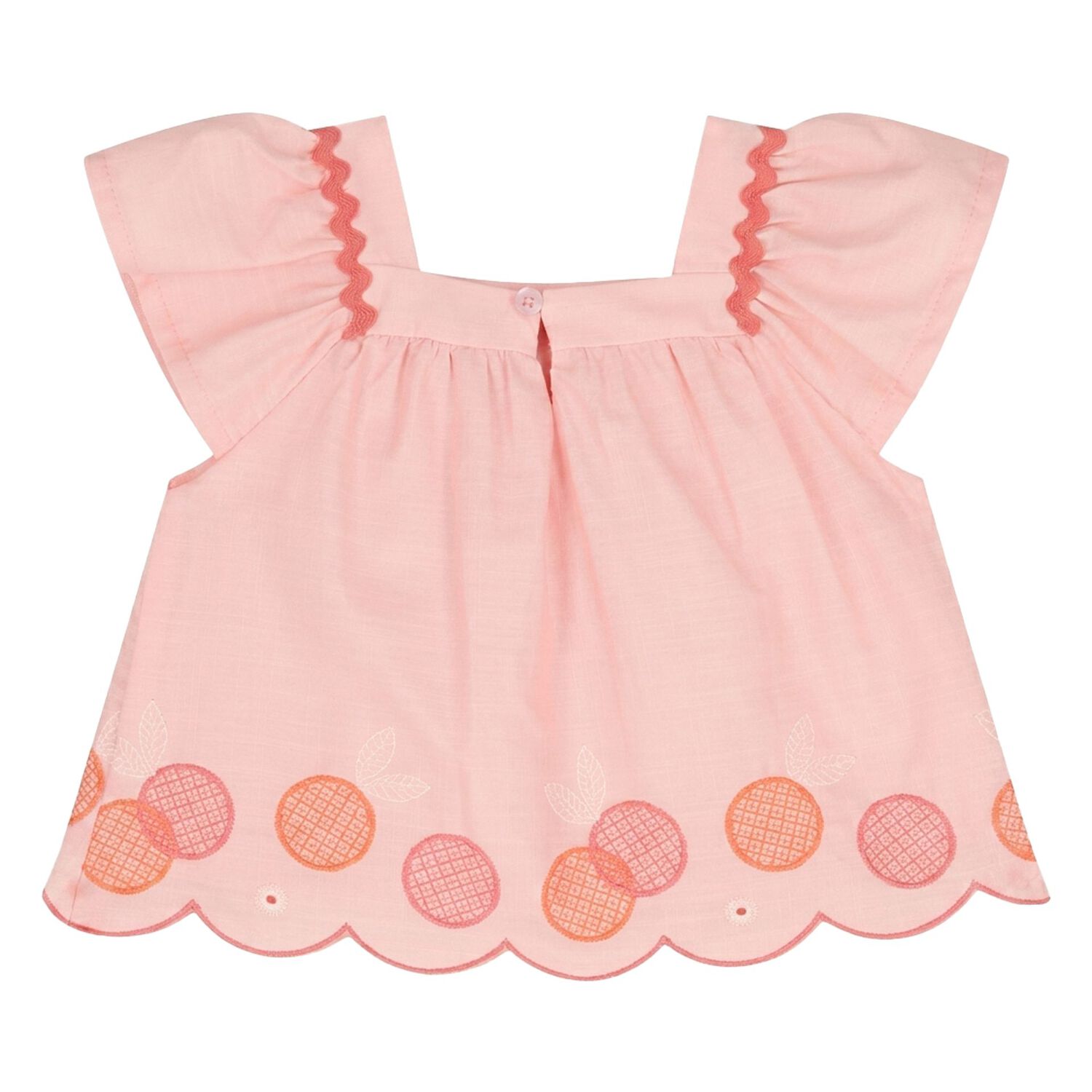 Younger Girls Coral Shorts Set, 1, hi-res