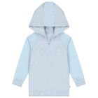 Boys Blue Logo Tracksuit, 1, hi-res