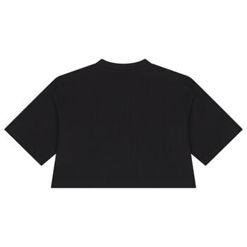 Girls Black Logo T-Shirt