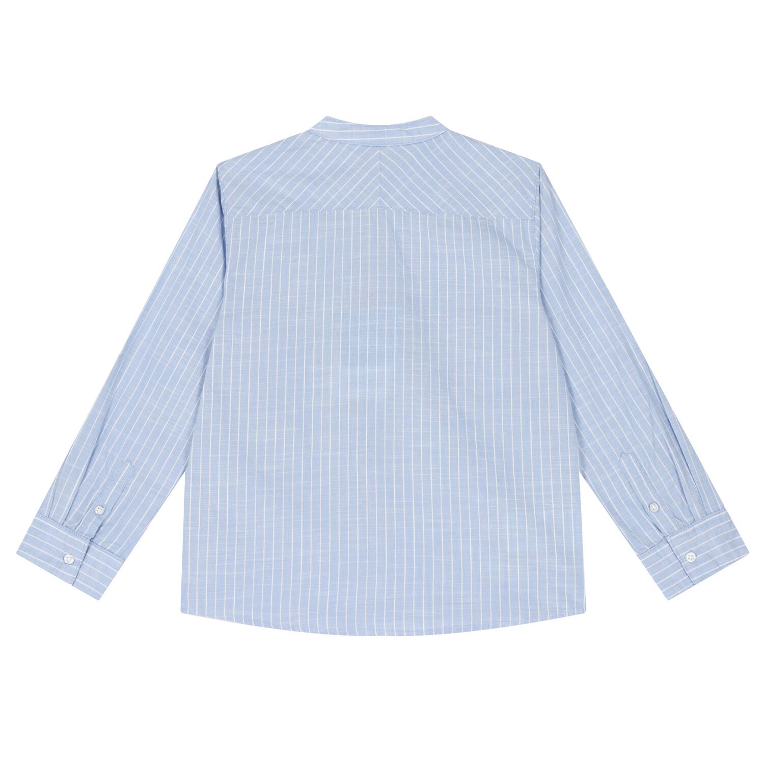 Boys Blue & White Striped Shorts Set, 1, hi-res