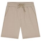 Boys Beige Shorts, 4, hi-res
