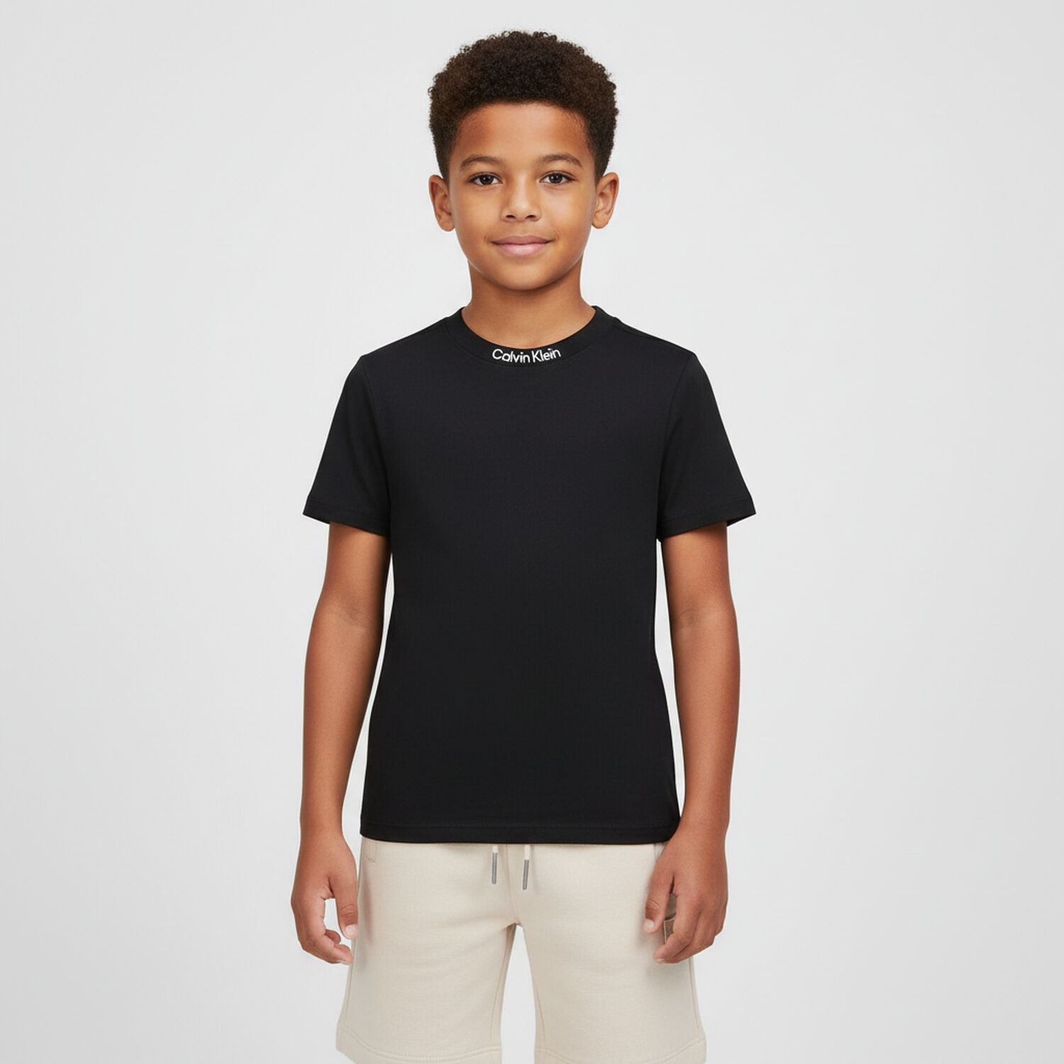 Boys Black & Green Logo T-Shirts ( 2-Pack ), 1, hi-res