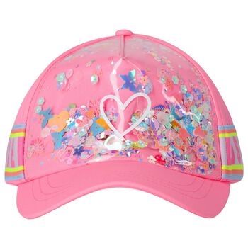 Girls Pink Logo Cap
