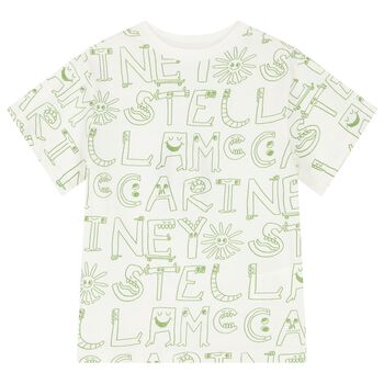 Boys Ivory Logo T-Shirt