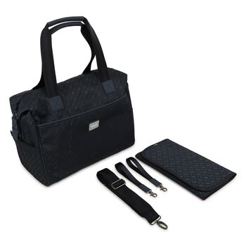 Navy Blue Logo Baby Changing Bag
