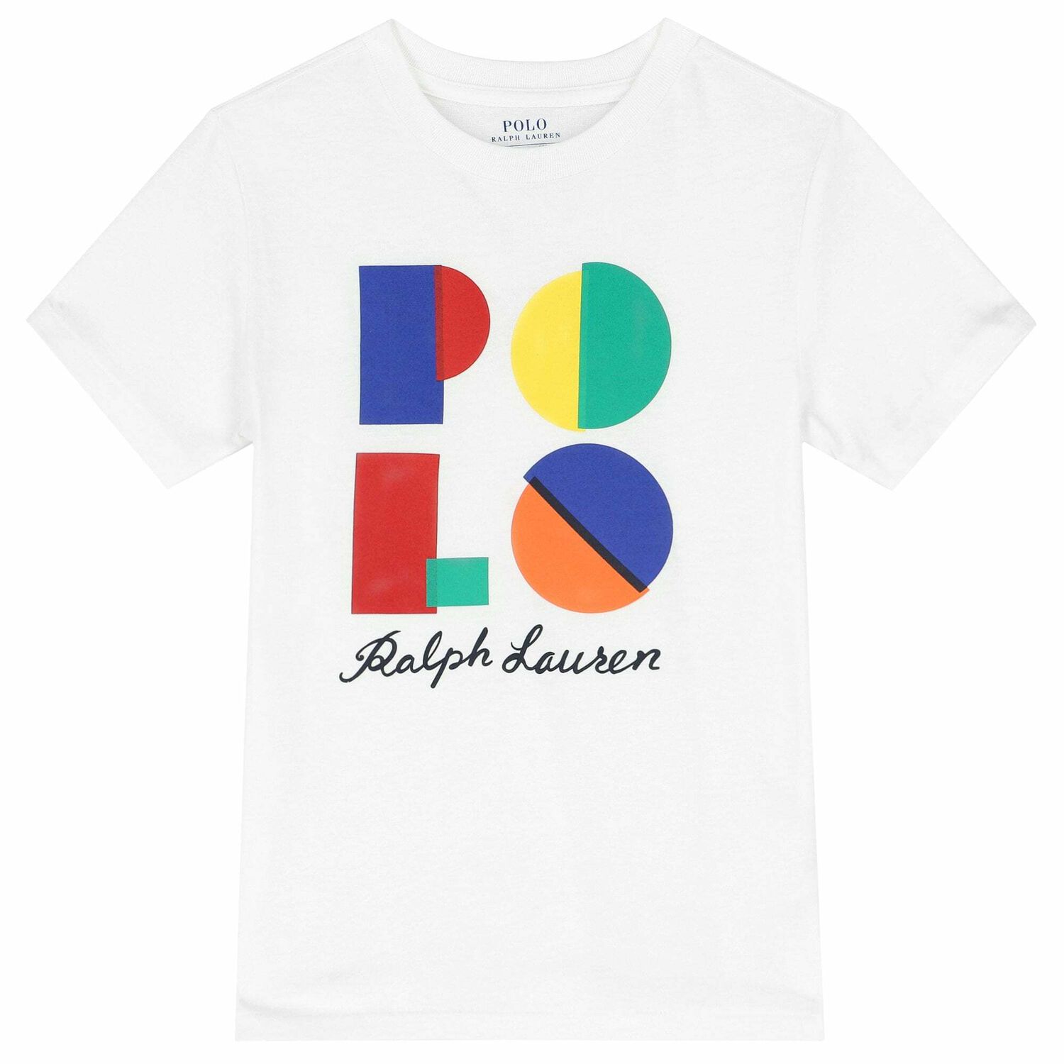 Girls White Logo T-Shirt, 1, hi-res image number null