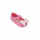Baby Girls Pink Bow Shoes, 1, hi-res