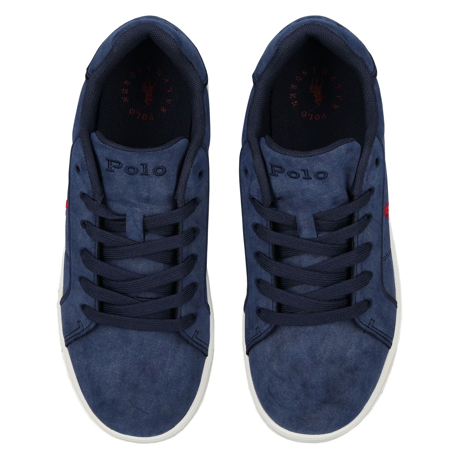 Boys Navy Blue Logo Trainers, 1, hi-res image number null