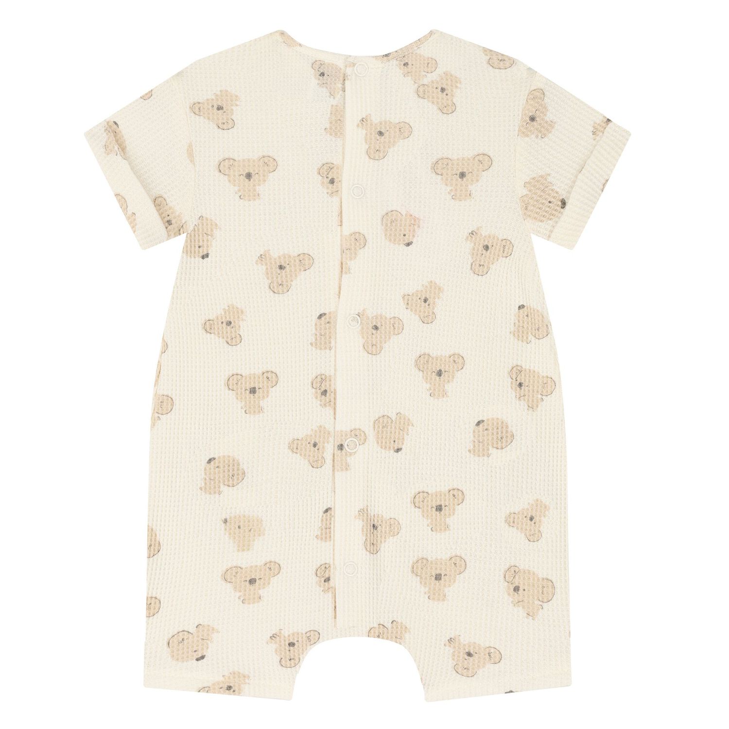Baby Boys Beige Koala Romper, 1, hi-res image number null