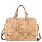 Beige & White Geo Map Baby Changing Bag, 1, hi-res