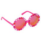 Girls Pink Embellished Sunglasses, 1, hi-res