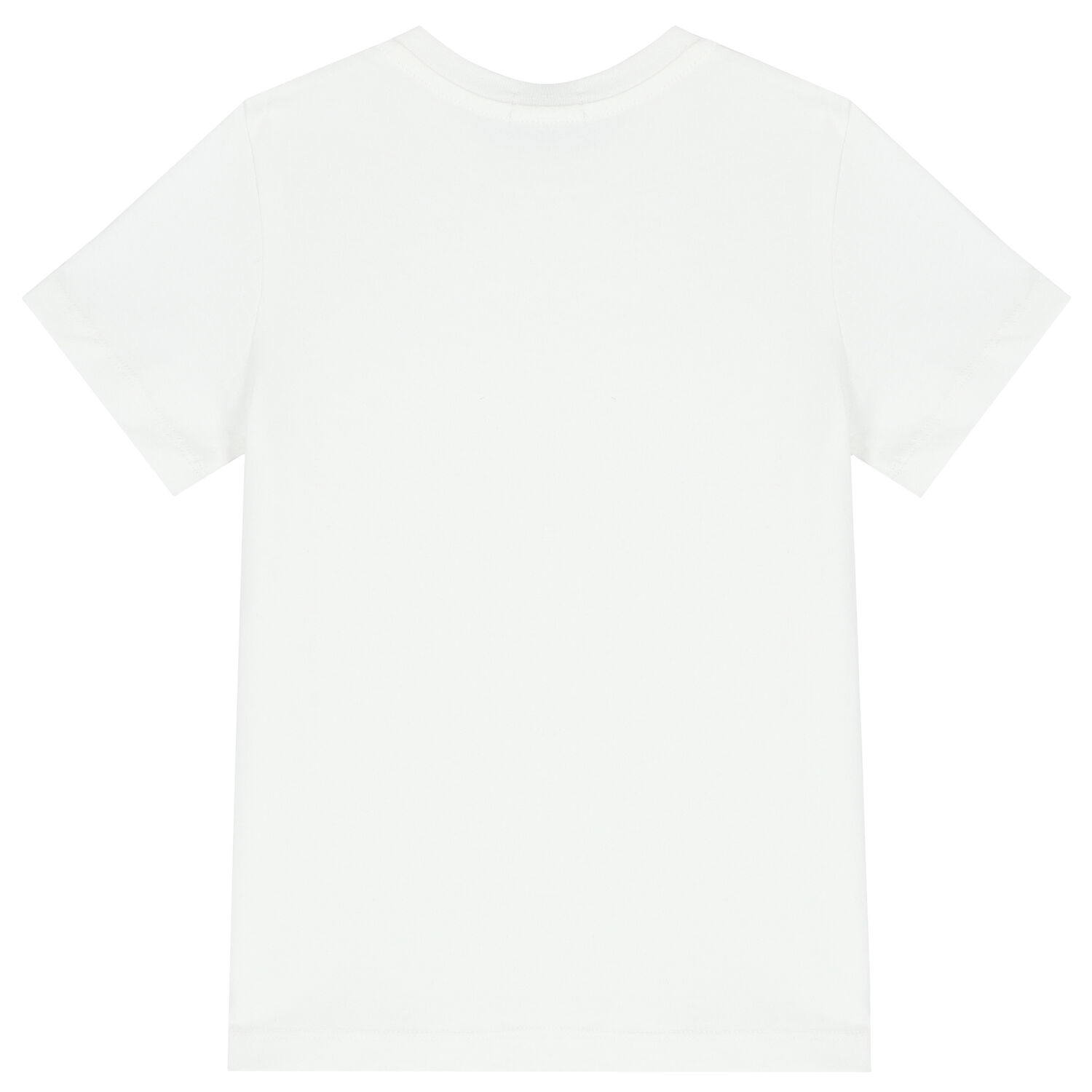 Boys White Logo T-Shirt, 4, hi-res