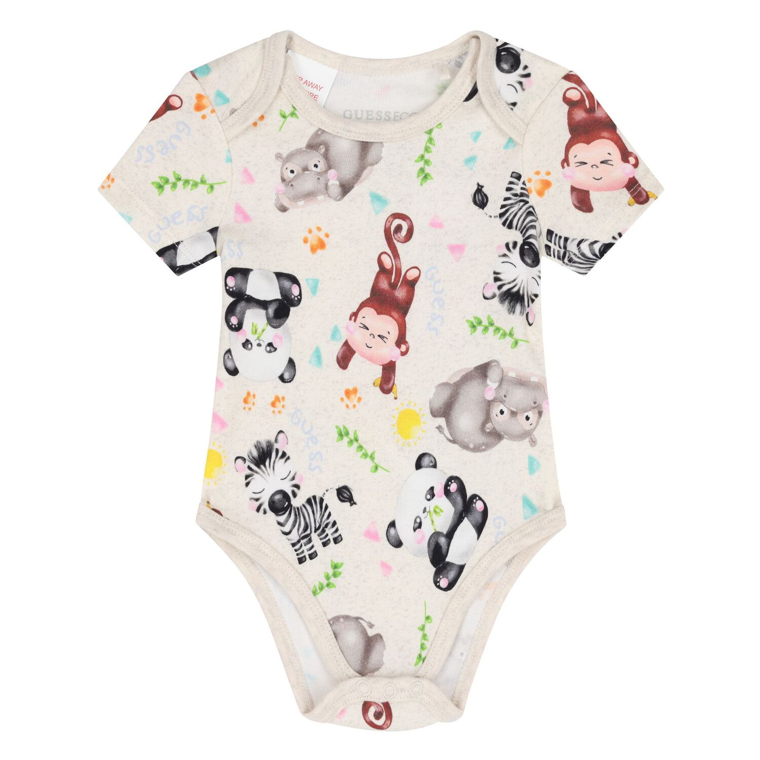 Baby Boys Beige Logo Tracksuit (3 Piece), 1, hi-res image number null