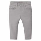 Younger Boys Grey Jeans, 1, hi-res