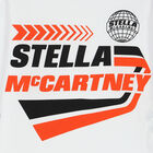 Boys White Logo Long Sleeve Top, 1, hi-res