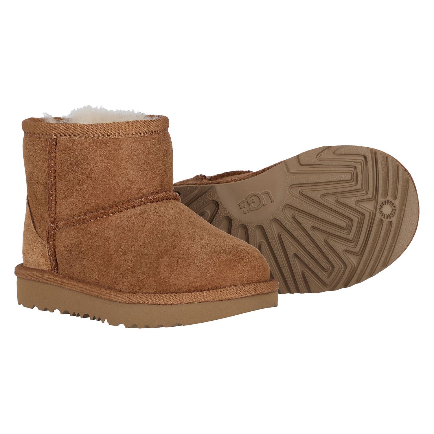 Younger Beige Classic Mini II Suede Boots, 2, hi-res image number null
