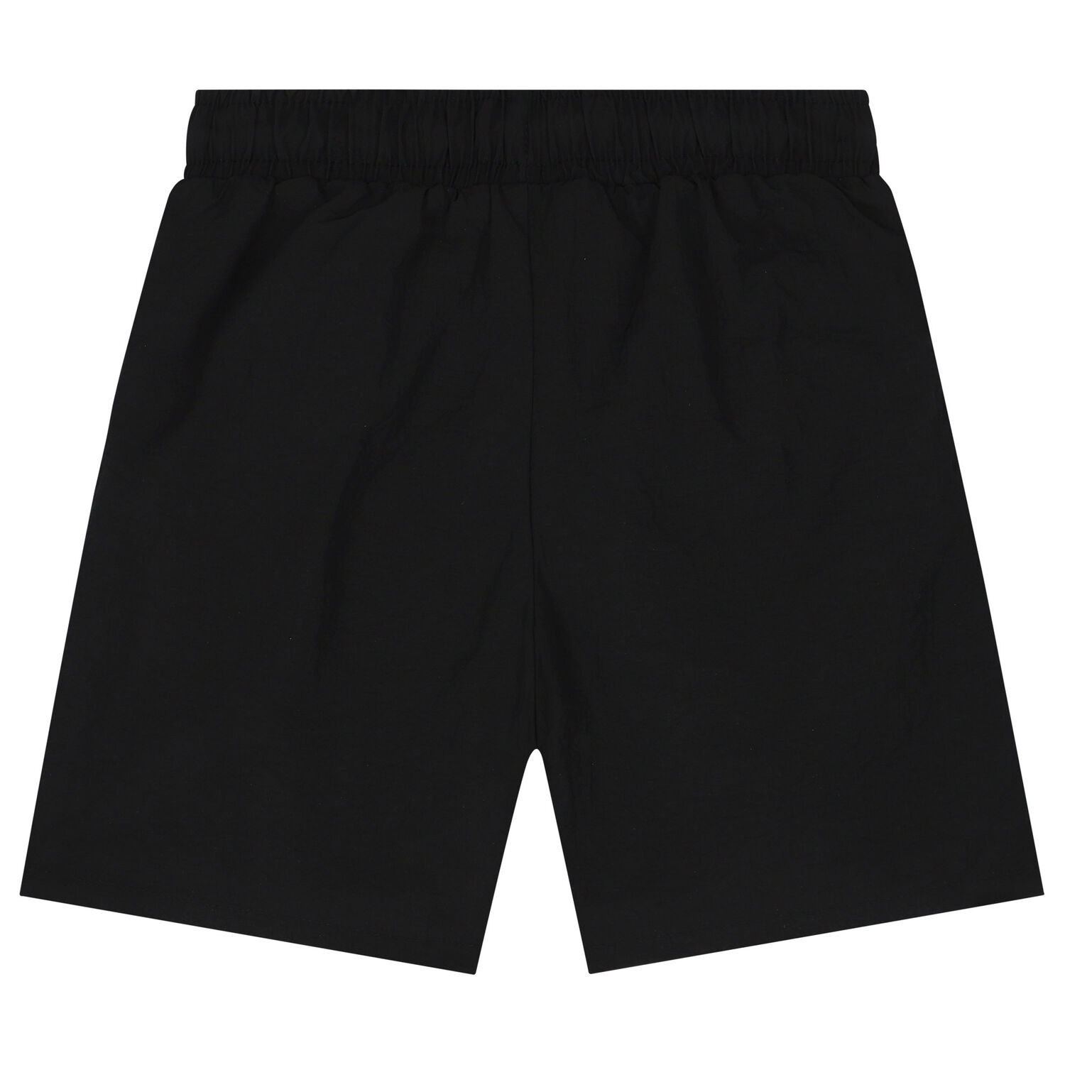 Boys Black Logo Swim Shorts, 1, hi-res