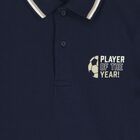 Boys Navy Blue Logo Polo Shirt, 1, hi-res