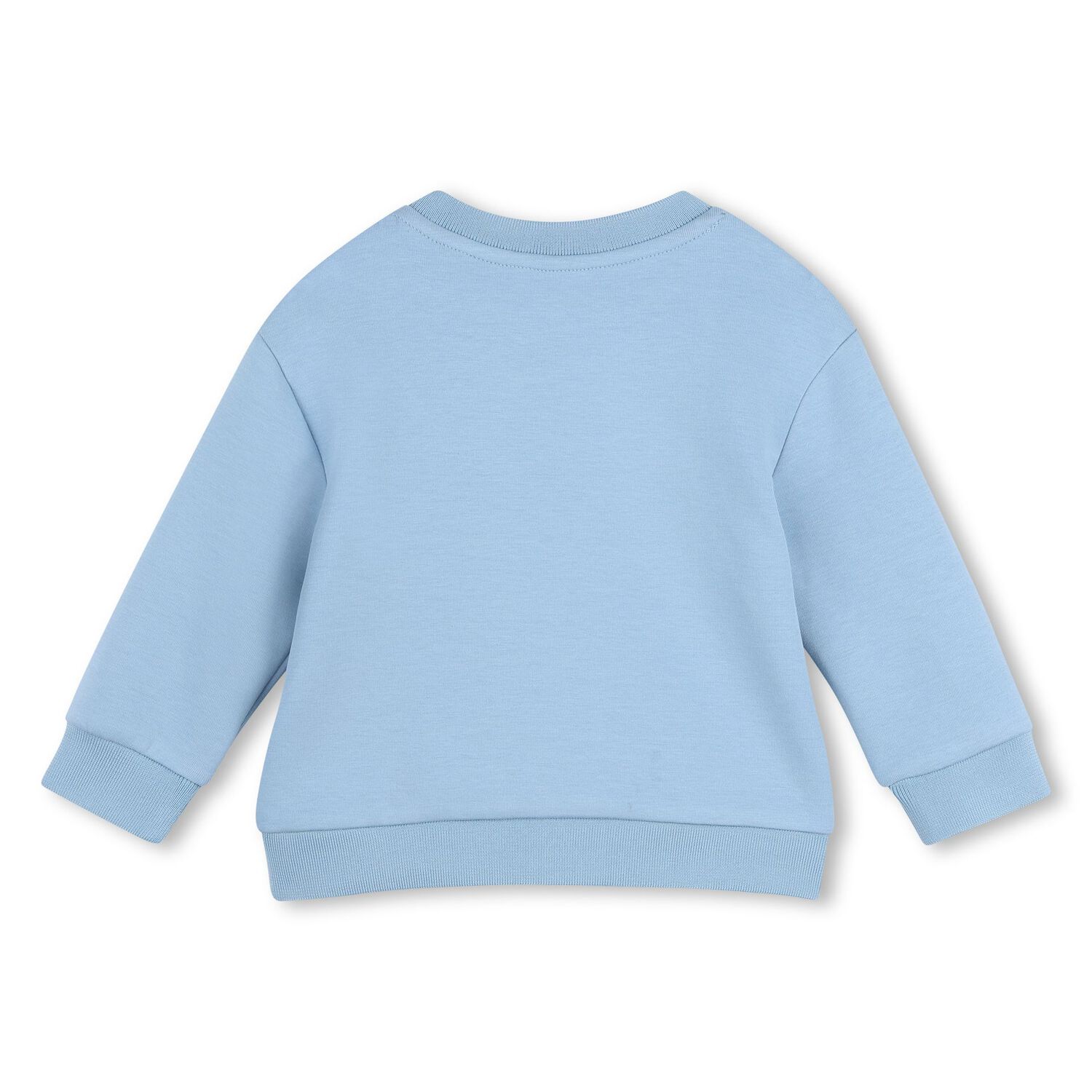 Younger Boys Blue & Beige Ikonik Karl Tracksuit, 1, hi-res