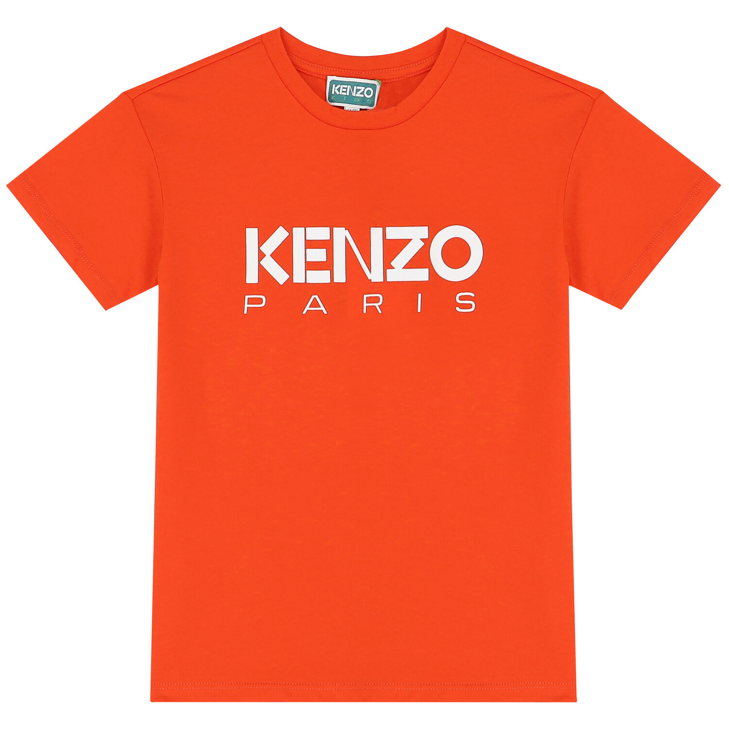 Boys Orange Logo T-Shirt, 1, hi-res