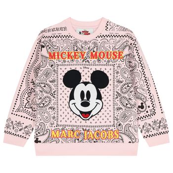 Girls Pink Disney Sweatshirt