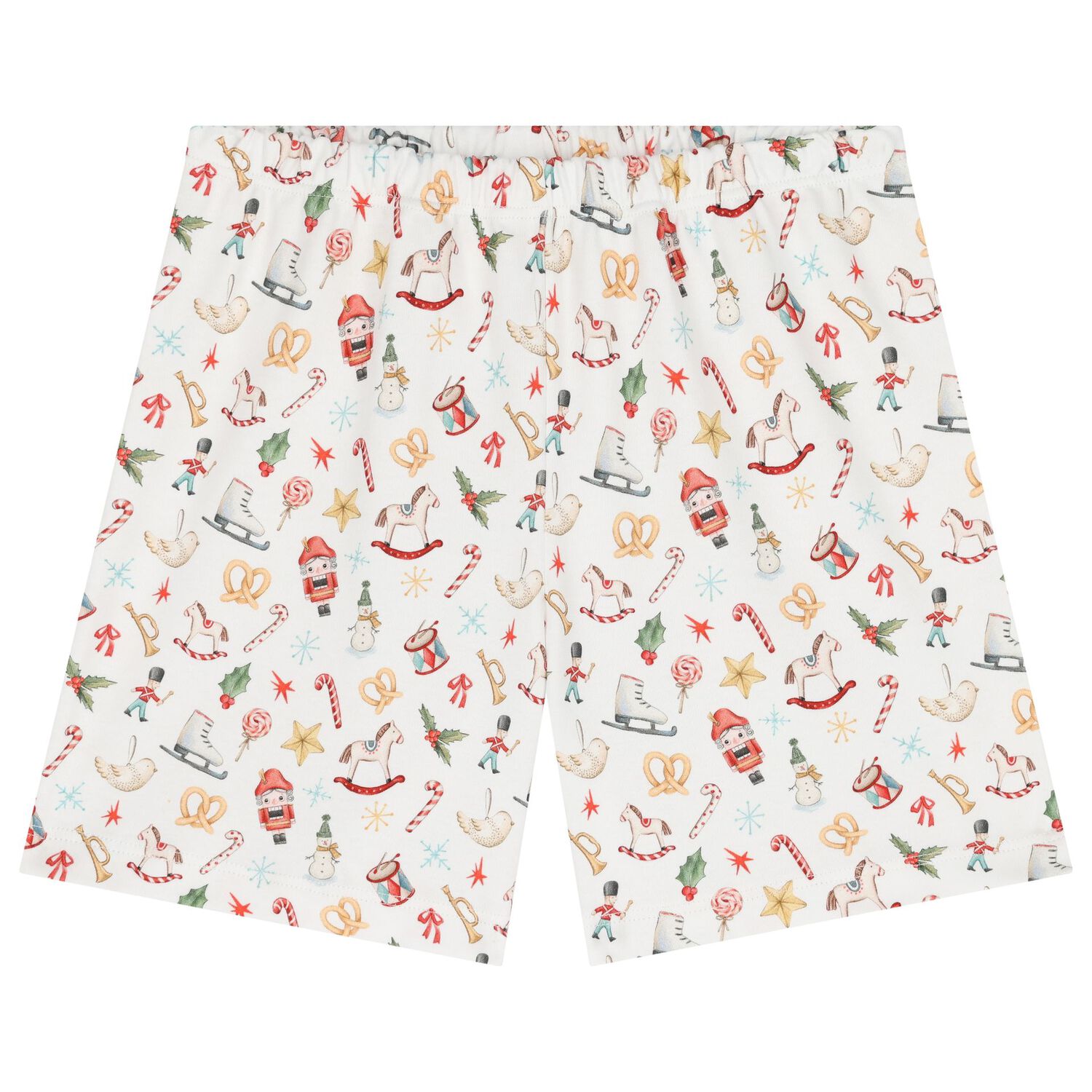White Festive Pyjamas, 1, hi-res