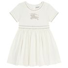 Girls Ivory Crystal EKD Dress, 1, hi-res