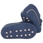 Baby Boys Blue Suede Pre Walker Moccasins, 2, hi-res
