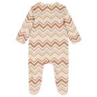 Multi-Coloured Zig Zag Babygrow, 5, hi-res