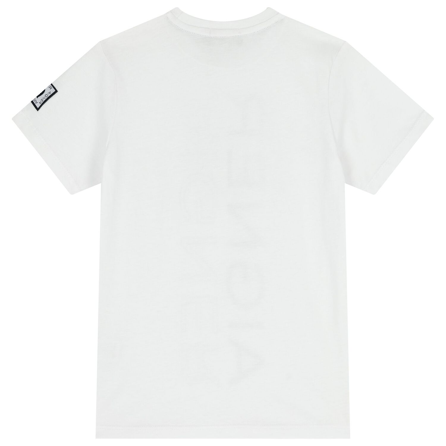 Boys White Logo T-Shirt, 1, hi-res