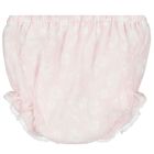 Baby Girls Pink Floral Bow Dress Set, 1, hi-res