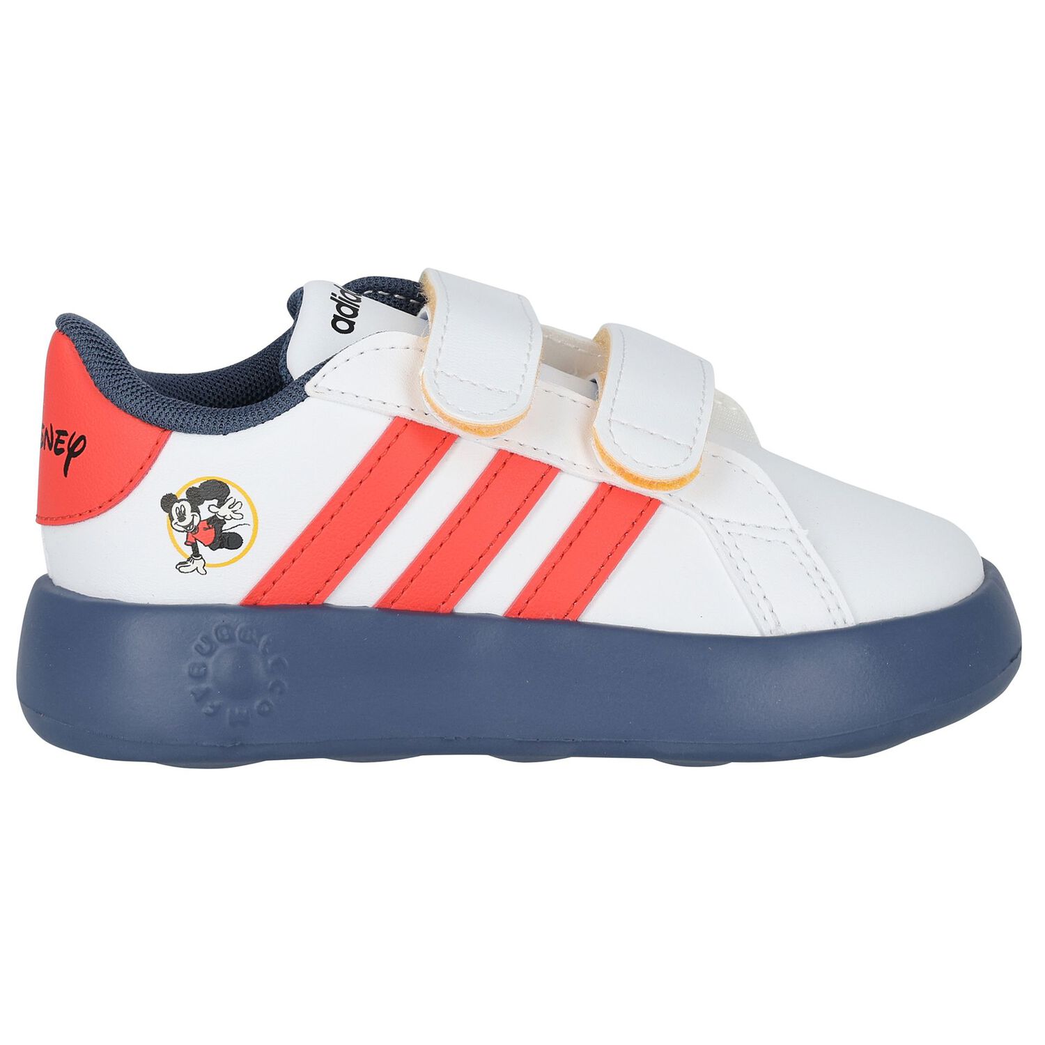 White & Blue Mickey Mouse Trainers, 1, hi-res image number null