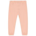 Younger Girls Pink & White 3-Piece Tracksuit Gift Set, 5, hi-res
