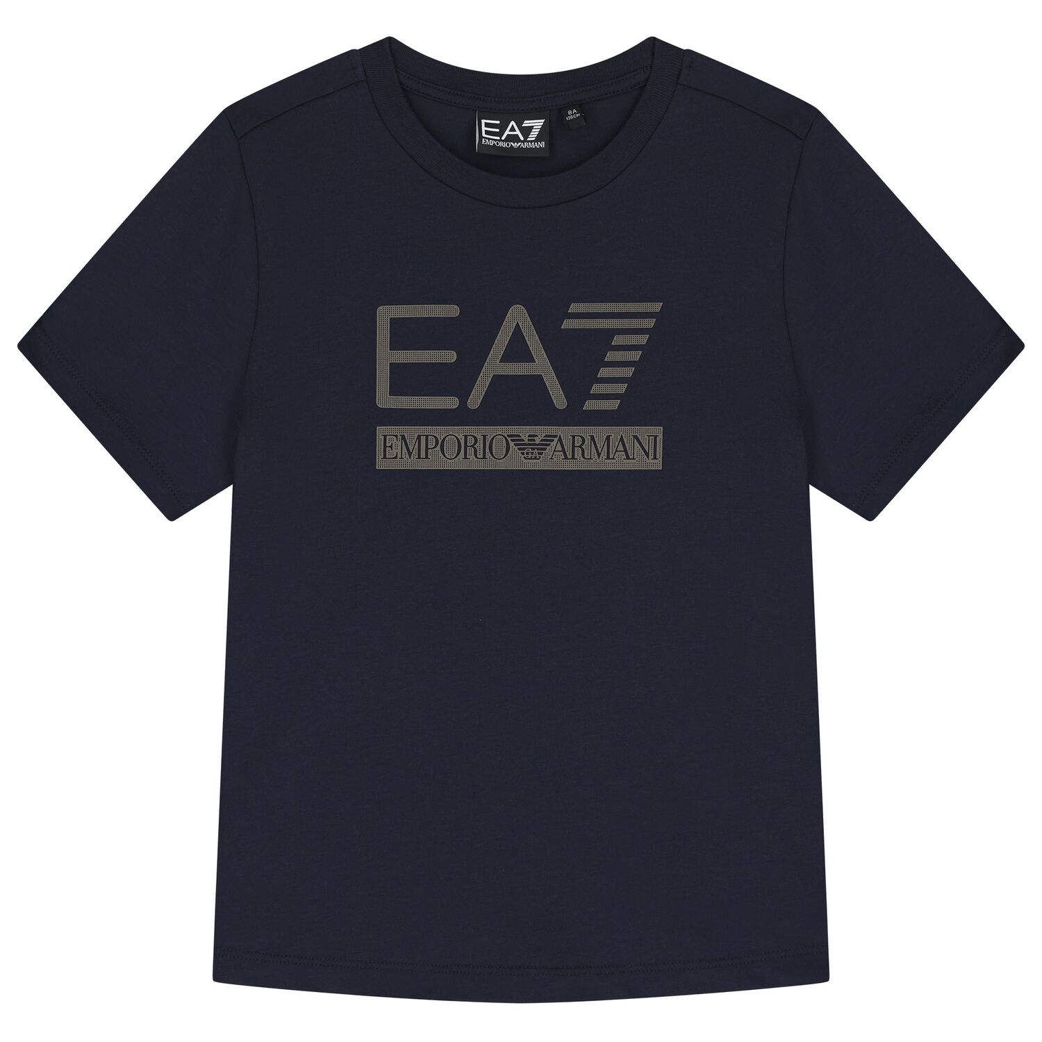 Boys Navy Blue Logo T-Shirt, 5, hi-res