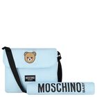 Blue Teddy Bear Baby Changing Bag, 3, hi-res