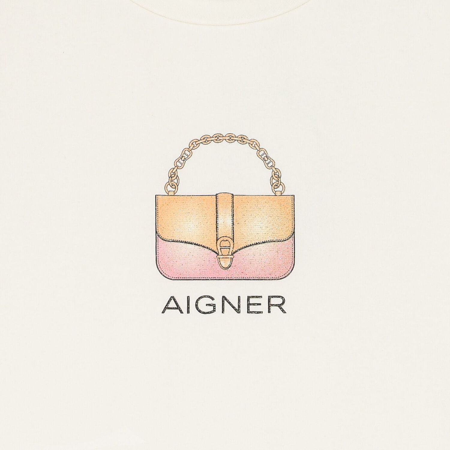 Girls Ivory Bag Sequin Dress, 1, hi-res