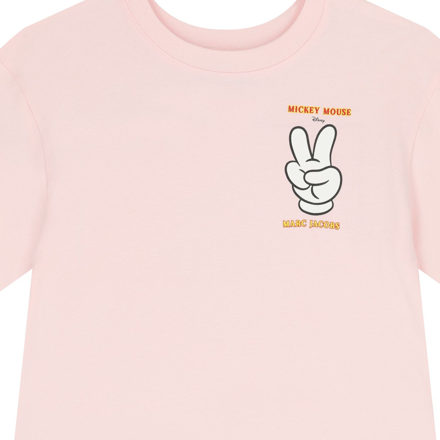 Girls Pink Logo Disney T-Shirt, 1, hi-res