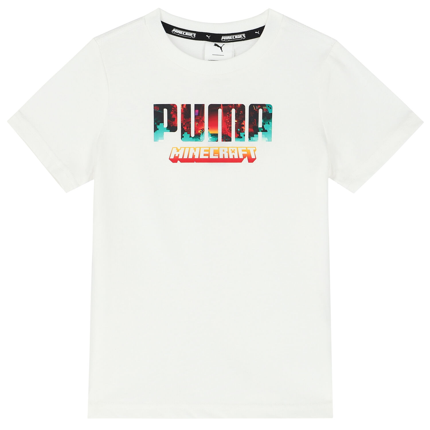 Boys White Logo T-Shirt, 1, hi-res