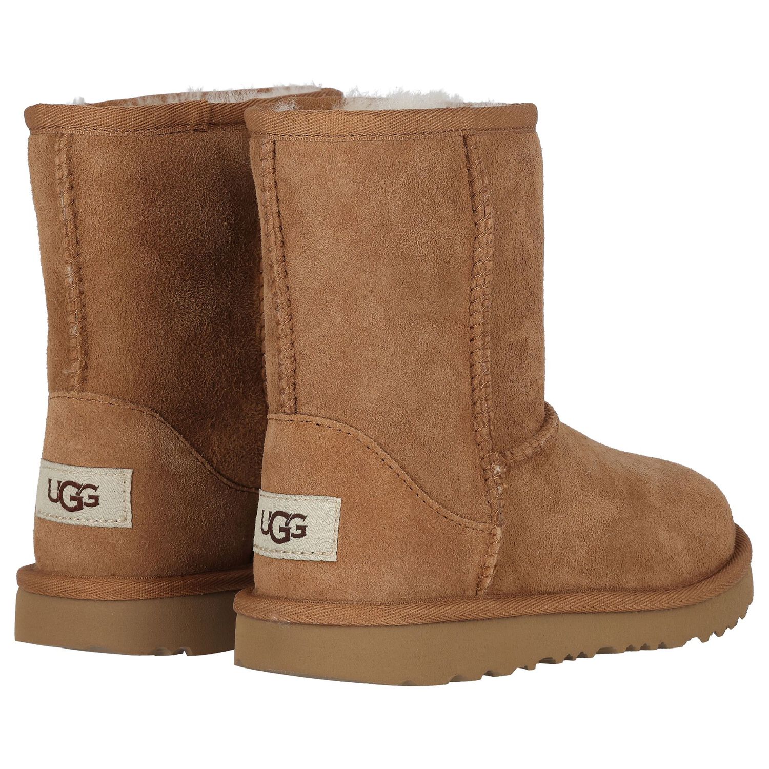 Beige Classic II Suede Boots, 2, hi-res image number null