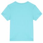 Boys Blue Logo T-Shirt, 2, hi-res