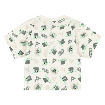 Boys Ivory Logo Star Wars T-Shirt