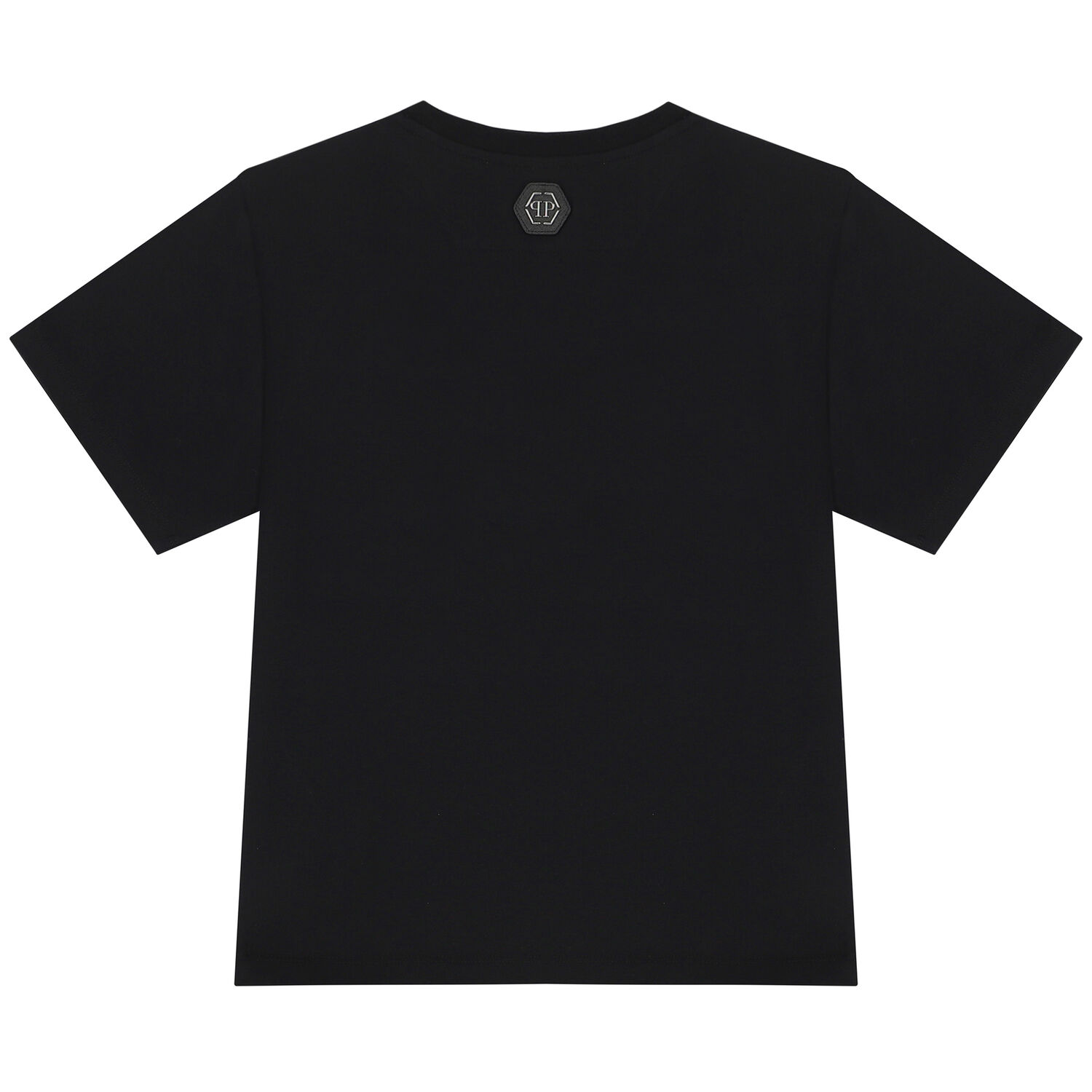 Girls Black Logo T-Shirt, 1, hi-res image number null