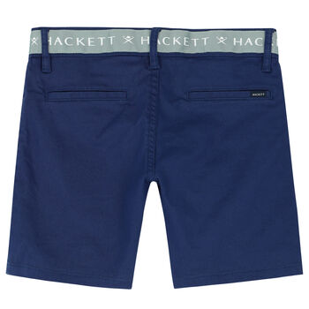 Boys Blue Logo Shorts