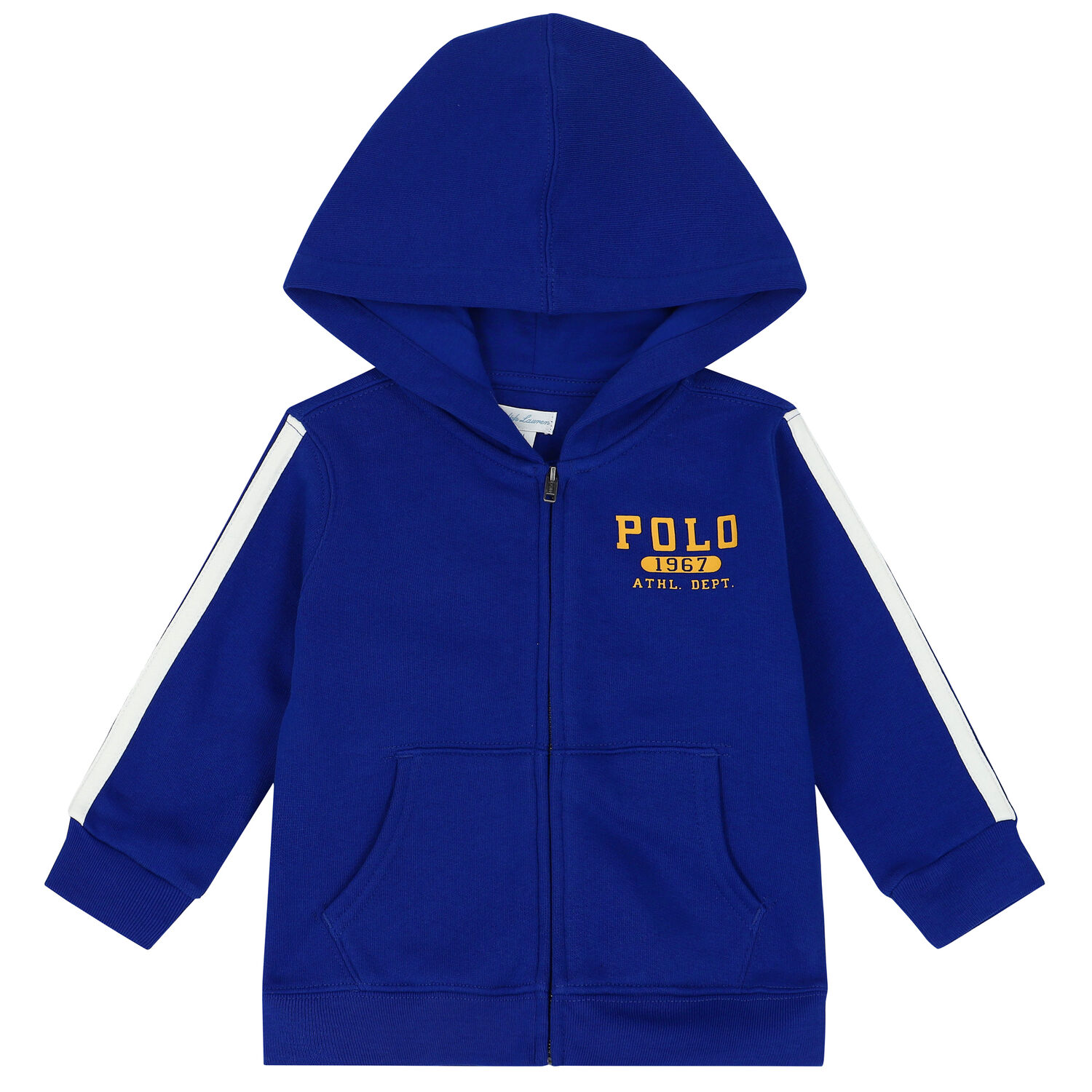 Baby Boys Blue & White Logo 3 Piece Tracksuit, 1, hi-res