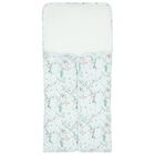 Baby Girls Mint Floral Nest, 1, hi-res