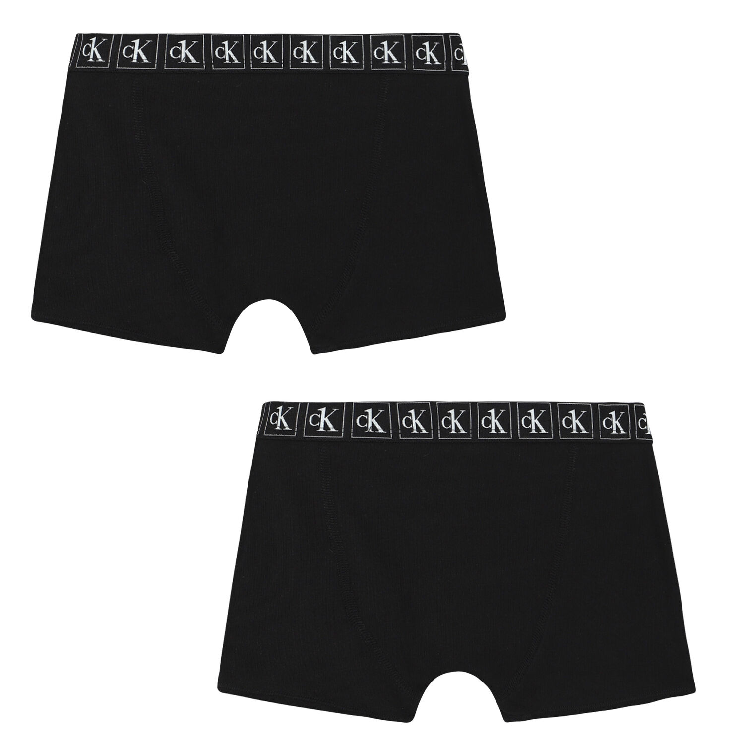 Boys Black Boxer Shorts ( 2-Pack ), 1, hi-res image number null