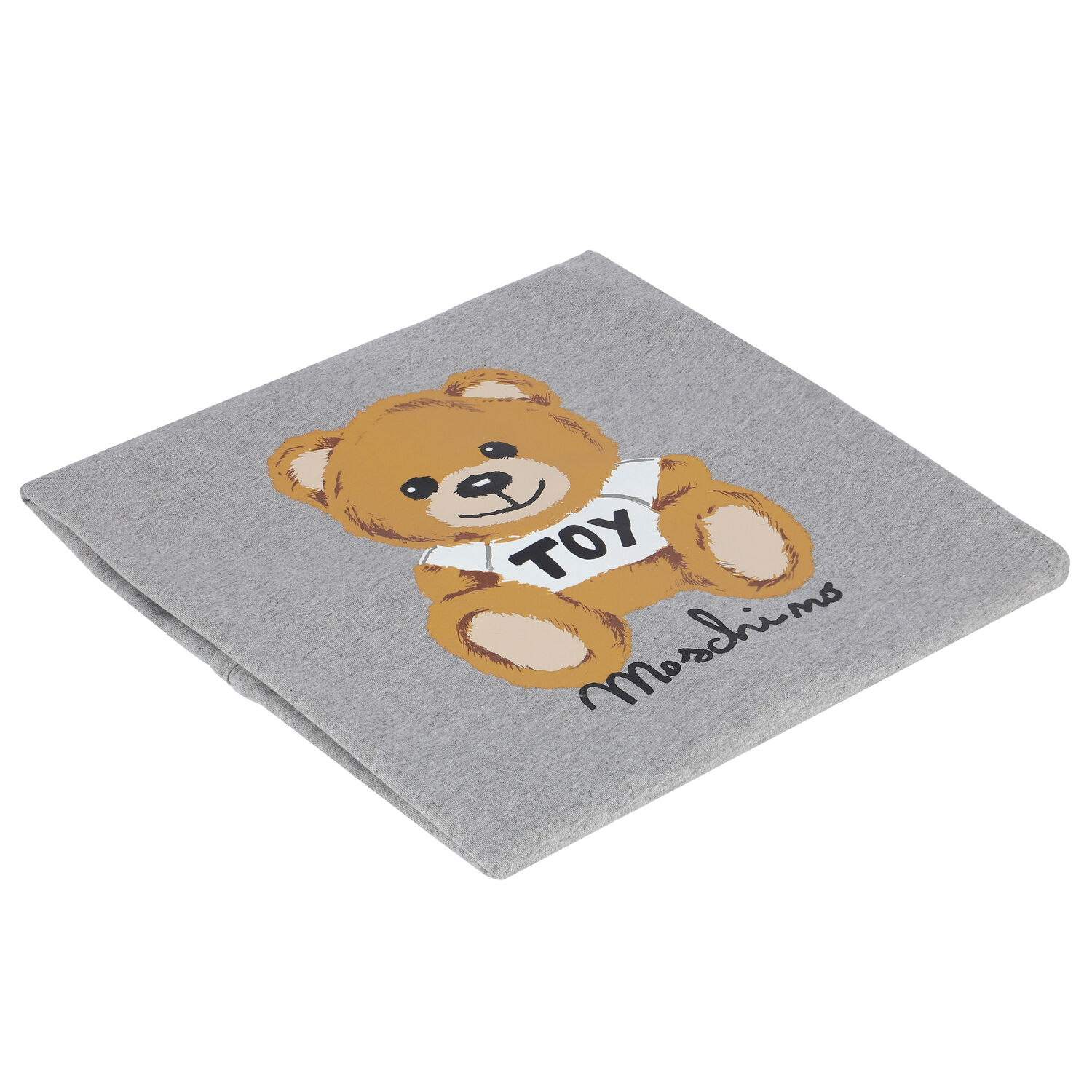 Blue Teddy Logo Baby Blanket, 3, hi-res