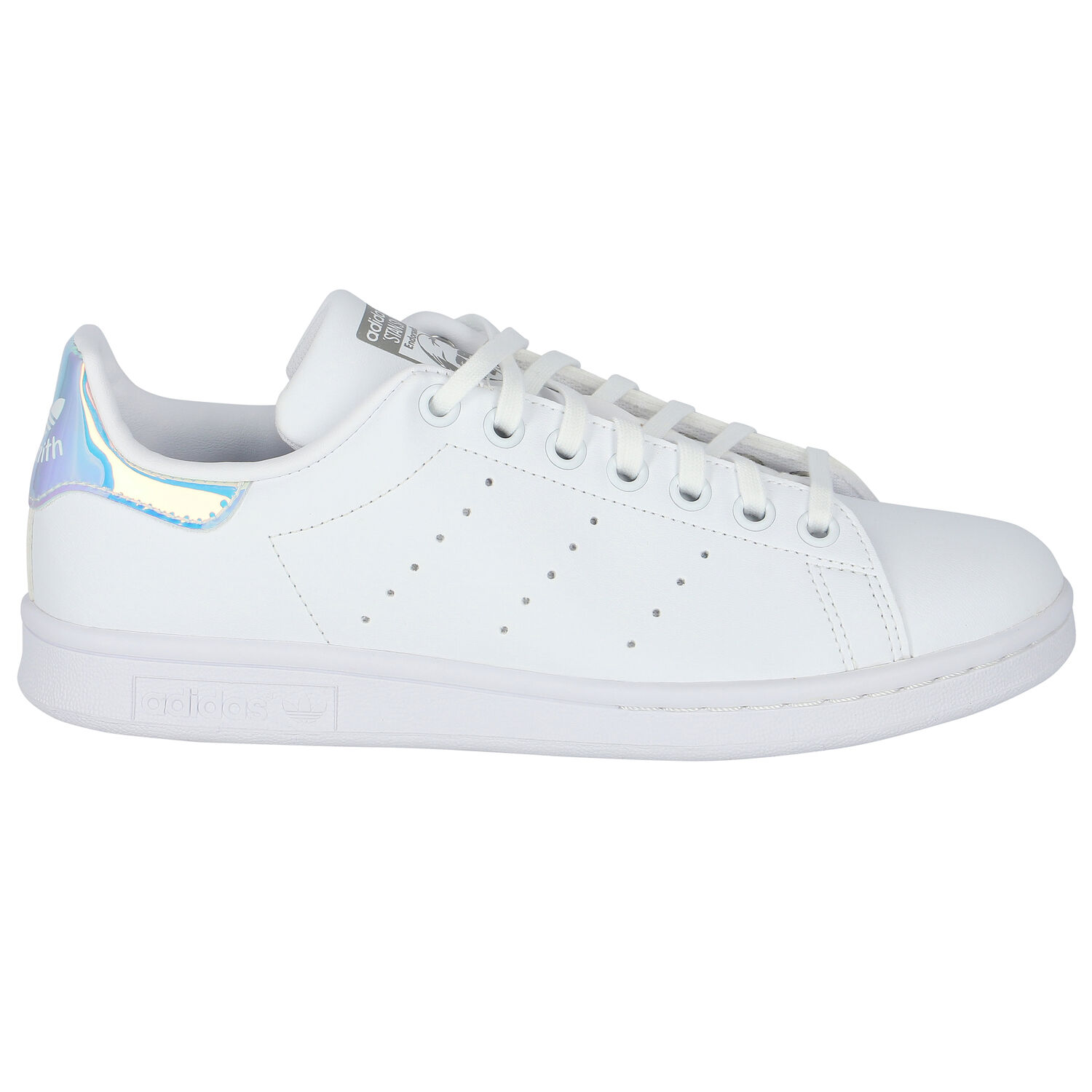 White & Iridescent Stan Smith Trainers, 4, hi-res image number null