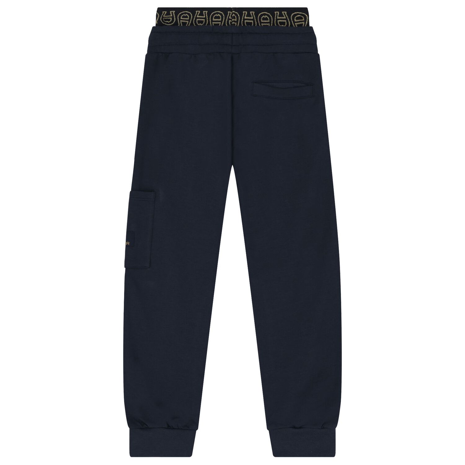 Boys Navy Blue Logo Joggers, 1, hi-res image number null